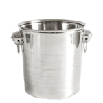 【楯野川 山川光男 換購品】冰酒好幫手 不銹鋼加厚冰桶 大碼 7L