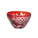 酒品配件-Accessories-日本東洋佐佐木-彩花切子酒杯-赤-90ml-HG240-23R-清酒杯-清酒十四代獺祭專家