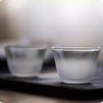 酒品配件-Accessories-日式簡約-雲霧玻璃小酒杯-一個入-清酒杯