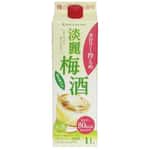 梅酒-Plum-Wine-中埜酒造-KUNIZAKARI-淡麗梅酒-業務用-1000ml-酒-清酒十四代獺祭專家