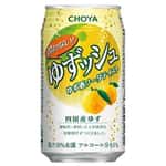梅酒-Plum-Wine-蝶矢CHOYA-無酒精柚子酒-350ml-白黃罐-酒-清酒十四代獺祭專家