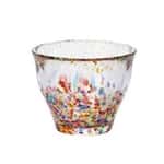 酒品配件-Accessories-日本木本硝子-津輕びいどろ-金彩煙花-85ml-F-71894-清酒杯-清酒十四代獺祭專家