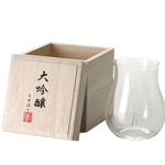 酒品配件-Accessories-日本松徳硝子-大吟釀-酒器-木箱入-250ml-酒-清酒十四代獺祭專家