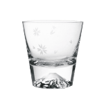 酒品配件-Accessories-日本田島硝子-富士山手工水晶杯-櫻花-清酒杯-清酒十四代獺祭專家