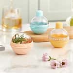 其他用品品配件 立體球形矽膠冰球模 1個入 (顏色隨機)