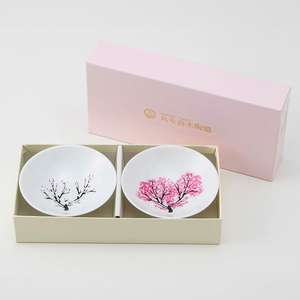 酒-沒有品牌 酒品配件 Accessories推薦：日本清酒杯 冷感變色櫻花杯 一盒2隻 - 限定品