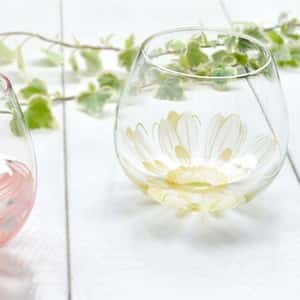 酒品配件-Accessories-日本東洋佐佐木-BENEDIRE-Fleuriru 白色非洲菊-495ml-B-SW91-J392-酒杯-玻璃杯-清酒十四代獺祭專家