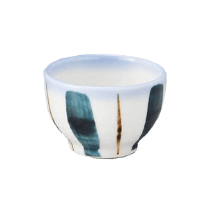 日本清酒杯 美濃燒 和食器 輕井沢 染付十草清酒杯 2本入 酒品配件 Accessories 清酒杯 清酒十四代獺祭專家
