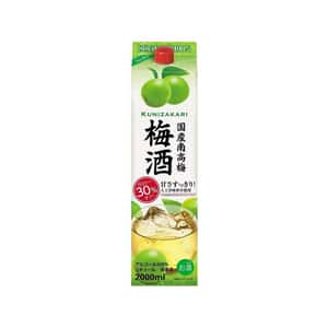 中埜酒造 KUNIZAKARI 國產南高梅梅酒 業務用 2L 酒 梅酒 Plum Wine 清酒十四代獺祭專家