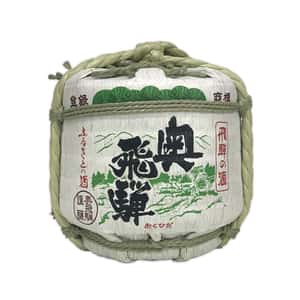 奧飛驒 普通酒 迷你菰樽 300ml 清酒 Sake 奧飛驒 清酒十四代獺祭專家