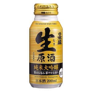 日本盛 純米大吟釀 生原酒 200ml 清酒 Sake 日本盛 清酒十四代獺祭專家
