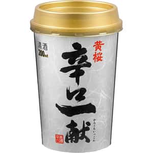 黃櫻 辛口一献杯裝 200ml 清酒 Sake 黃櫻 清酒十四代獺祭專家