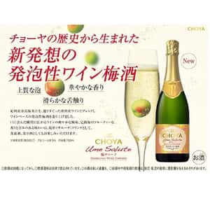 梅酒-Plum-Wine-蝶矢CHOYA-德國製-Ume-Salute-Sparkling-氣泡梅酒-香檳梅酒-有氣梅酒-750ml-酒-清酒十四代獺祭專家