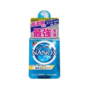 主人生活用品雜貨-日本獅王LION-Super-Nanox-納米樂頂級超濃縮洗衣液-400g-藍-洗衣用品-清酒十四代獺祭專家