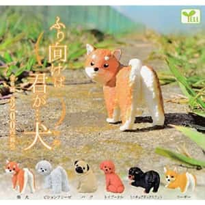 主人生活用品雜貨-日本直送-狗公仔擺設-您在叫我嗎-汪-一套六隻-狗狗精品-清酒十四代獺祭專家
