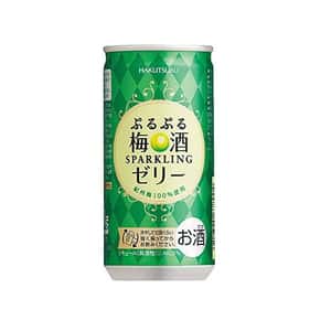 白鶴酒造 Purupuru氣泡啫喱 Shake Shake清酒 梅味 190ml (2罐裝) 果酒 Fruit Wine 其他果酒 清酒十四代獺祭專家