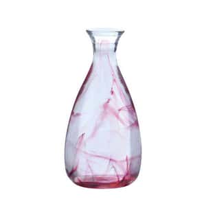 日本清酒杯 木本硝子 德利清酒瓶 赤 270ml 酒品配件 Accessories 分酒瓶 清酒十四代獺祭專家