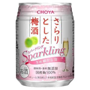 CHOYA 梅酒 蝶矢 Sparkling 有氣梅酒 250ml (粉紅罐) 酒 梅酒 Plum Wine 清酒十四代獺祭專家