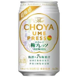 CHOYA 梅酒 蝶矢 The CHOYA Ume Press 超梅感梅酒 350ml (白罐) 酒 梅酒 Plum Wine 清酒十四代獺祭專家