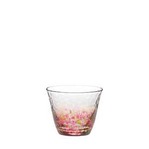 日本清酒杯 津輕びいどろ 花の彩 (CN17703-D05) 酒品配件 Accessories 清酒杯 清酒十四代獺祭專家