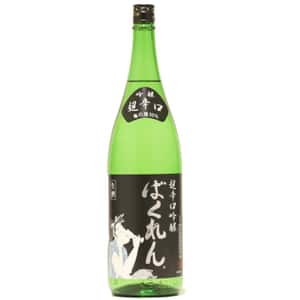 龜之井酒造 くどき上手 吟釀 龜の尾 超辛口 黑ばくれん 生酒 1.8L (黑) 清酒 Sake くどき上手 清酒十四代獺祭專家