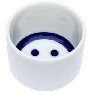 日本清酒杯 日本直送 豬口杯 蛇の目微笑臉Smiley 1個入 酒品配件 Accessories 清酒杯 清酒十四代獺祭專家