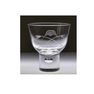 日本清酒杯 木本硝子 江戸切子 冷酒盃 富士及芒草 1個入 (KJT13-RS3) 酒品配件 Accessories 清酒杯 清酒十四代獺祭專家