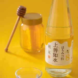 清酒-上善如水-白瀧酒造-上善如水-純米酒-蜂蜜はちみつ由來酵母-300ml-期間限定-限量推出-上善如水-清酒十四代獺祭專家