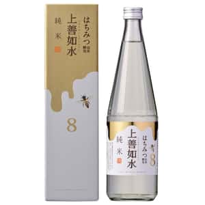 清酒-上善如水-白瀧酒造-上善如水-純米酒-蜂蜜はちみつ由來酵母-720ml-期間限定-限量推出-上善如水-清酒十四代獺祭專家