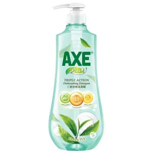 生活用品超級市場-AXE-Plus-三重功效洗潔精-Triple-Action-Dishwashing-Detergent-綠茶-Green-Tea-1kg-11411008010048-洗衣用品-清酒十四代獺祭專家