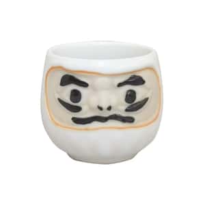 日本清酒杯 日本製造 陶瓷酒具 緣起良 白達摩 清酒杯 1個入 酒品配件 Accessories 清酒杯 清酒十四代獺祭專家