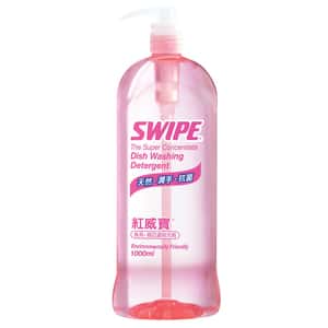 生活用品超級市場-Swipe-紅威寶-食具器皿濃縮洗劑-透明泵裝-1000ml-SW024P-洗衣用品-清酒十四代獺祭專家