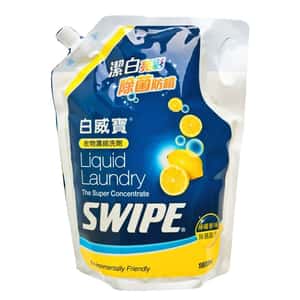 生活用品超級市場-Swipe-白威寶-洗衣液-檸檬香味補充裝-1800ml-SW068-洗衣用品-清酒十四代獺祭專家