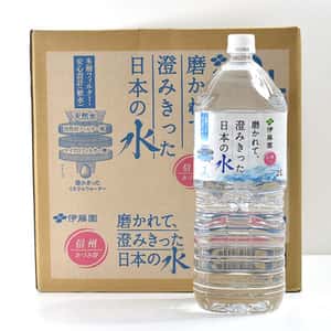 生活用品超級市場-日本伊藤園-島根縣清澈天然水-軟水-2L-6本入-飲品-清酒十四代獺祭專家