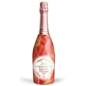 香檳-Champagne-氣泡酒-Sparkling-Wine-Cosmopolitan-Diva-Strawbeey-Mint-Sparkling-大都會歌姬黃金過濾氣泡酒-薄荷士多啤莉味-拉脫維亞氣泡酒-清酒十四代獺祭專家