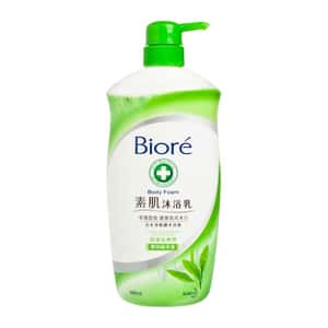 生活用品超級市場-Bioré碧柔-沐浴乳-素肌系列-防菌清爽型-靜岡綠茶香-1000ml-NBBF-GT-個人護理用品-清酒十四代獺祭專家