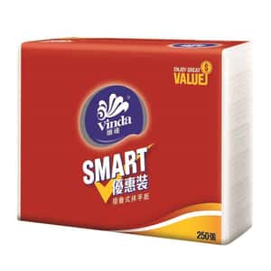 生活用品超級市場-Vinda維達-三摺式抹手紙-M-Fold-250張-106227-紙巾及廁紙-清酒十四代獺祭專家