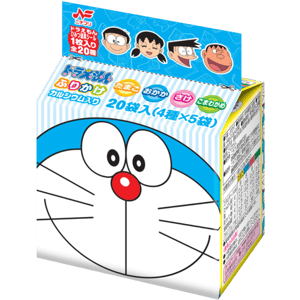 生活用品超級市場-NICHIFURI-日本拌飯素-20袋裝-内含4種口味-哆啦A夢版-食品-清酒十四代獺祭專家