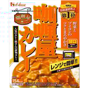 生活用品超級市場-日本House-咖哩屋-牛肉咖哩-甘口-180g-食品-清酒十四代獺祭專家