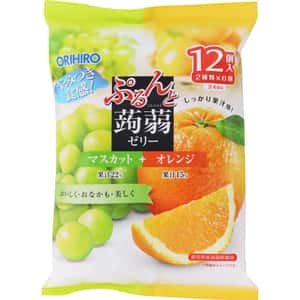 生活用品超級市場-日本ORIHIRO-蒟蒻啫喱-混合裝-白葡萄-橙-12個入-食品-清酒十四代獺祭專家