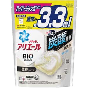 生活用品超級市場-日本P-G-ARIEL-4D炭酸機能-微香洗衣膠囊-39個替換裝-黑-洗衣用品-清酒十四代獺祭專家