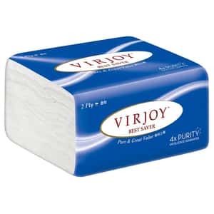 生活用品超級市場-唯潔雅-精明系列抽取式面紙-15_6gsm-2層-150張-5包裝-VIR0014-紙巾及廁紙-清酒十四代獺祭專家
