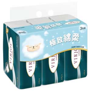 生活用品超級市場-唯潔雅-極致棉柔抽取式面紙-13_8gsm-3層-94張3包裝-VIR0023-紙巾及廁紙-清酒十四代獺祭專家