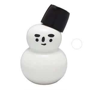 日本清酒壺 美濃燒 雪人清酒壺+杯套裝 (黑) 酒品配件 Accessories 分酒瓶 清酒十四代獺祭專家