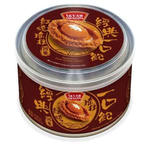 生活用品超級市場-天龍-一口鮑魚系列-瑤柱紅燒經典-4隻-固重40g-180g-T496-食品-清酒十四代獺祭專家