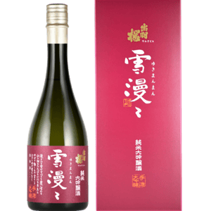 出羽桜酒造 出羽櫻 雪漫漫 純米大吟釀 720ml 清酒 Sake 出羽櫻 清酒十四代獺祭專家