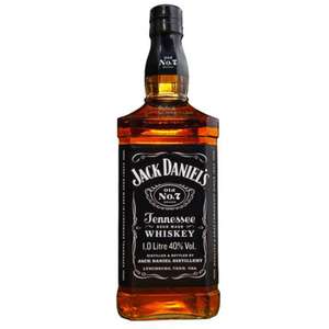 Jack Daniel's 威士忌 Whisky推薦：Jack Daniel's Tennessee 則天奴黑牌威士忌 1L (0102 0690)
