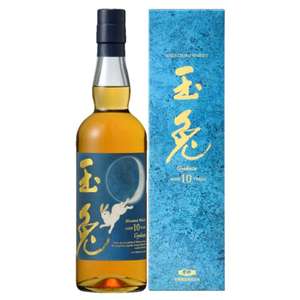 Gyokuto 玉兔 威士忌 Whisky推薦：Gyokuto (Half Moon 2019) 10 Years Old Blended 玉兔 (Half Moon 2019 版) 10年威士忌 700ml (0102 1033)