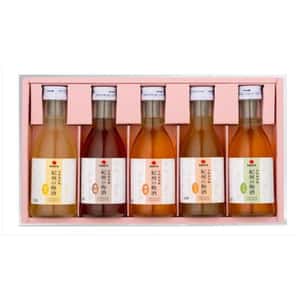 中田食品 日本紀州梅酒 果酒 180ml 套裝 (五支不同口味) 酒 梅酒 Plum Wine 清酒十四代獺祭專家