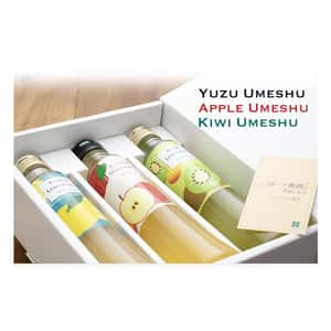 梅酒-Plum-Wine-紀州果味梅酒-柚子-蘋果-奇異果-200ml-三支套裝-酒-清酒十四代獺祭專家